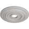 Ekena Millwork Oldham Ceiling Medallion (Fits Canopies up to 8 5/8"), 18"OD x 3 3/8"ID x 7/8"P, Ultra Pure White CM18OL1UWF - alternate 4